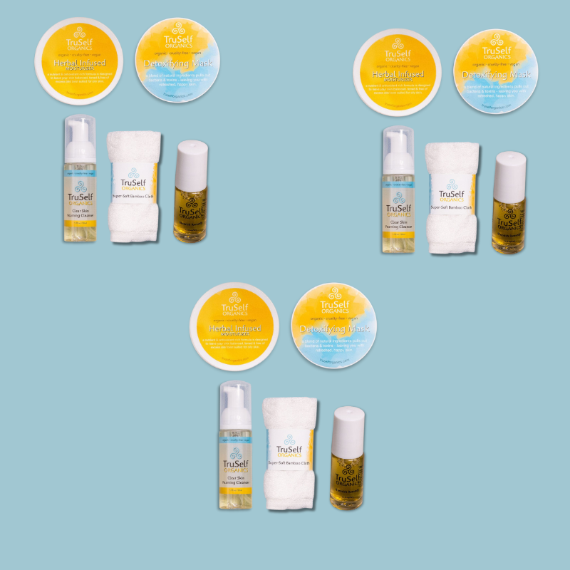 Acne Fighting Kit For Oily Skin