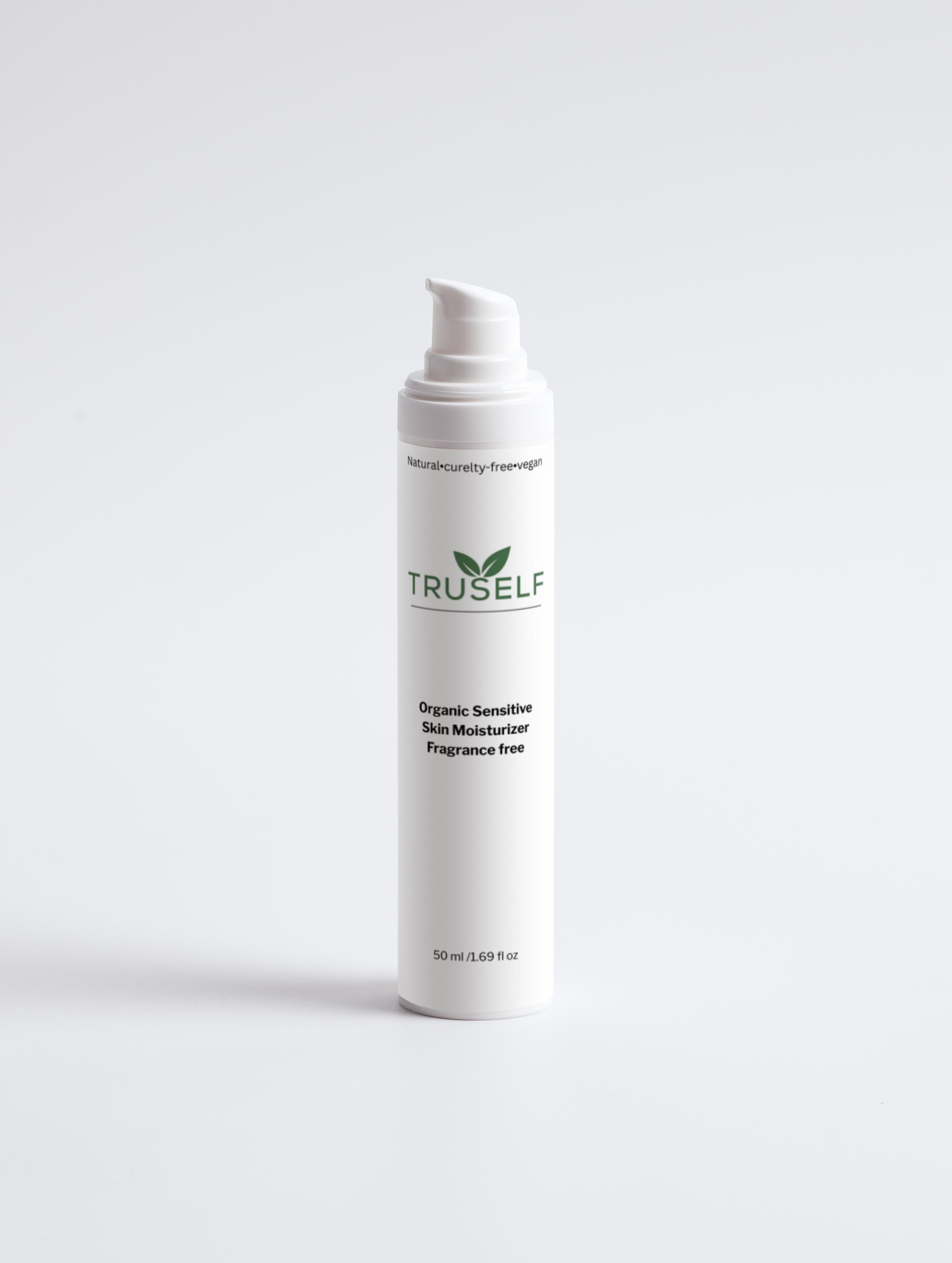 Organic Sensitive Skin Moisturizer Fragrance free