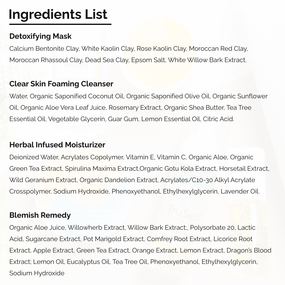 Acne Fighting Kit For Oily Skin