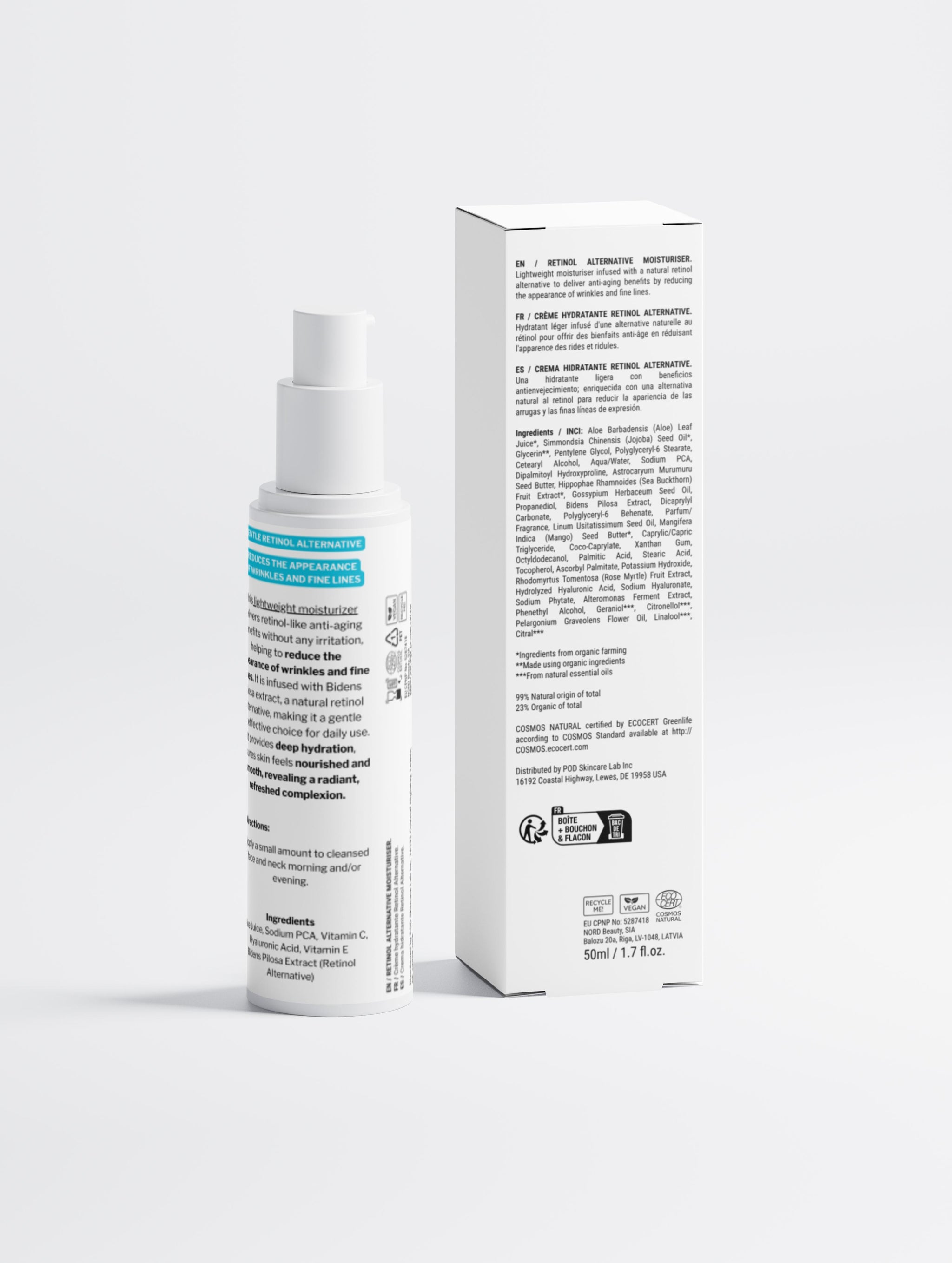 Natural Retinol anti-aging Moisturizer